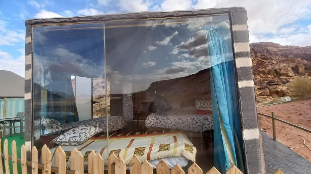 מלון וואדי רם Al Raha Luxury Camp מראה חיצוני תמונה