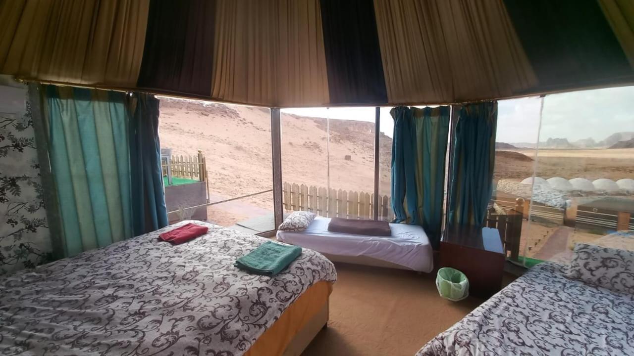 מלון וואדי רם Al Raha Luxury Camp מראה חיצוני תמונה