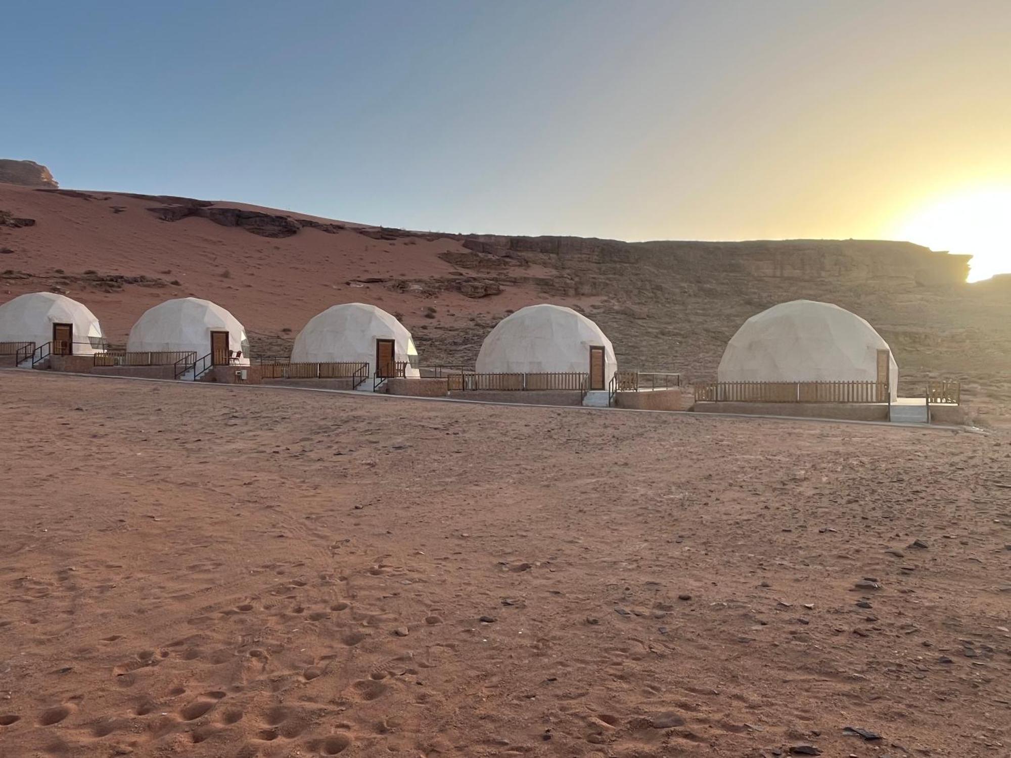 מלון וואדי רם Al Raha Luxury Camp מראה חיצוני תמונה