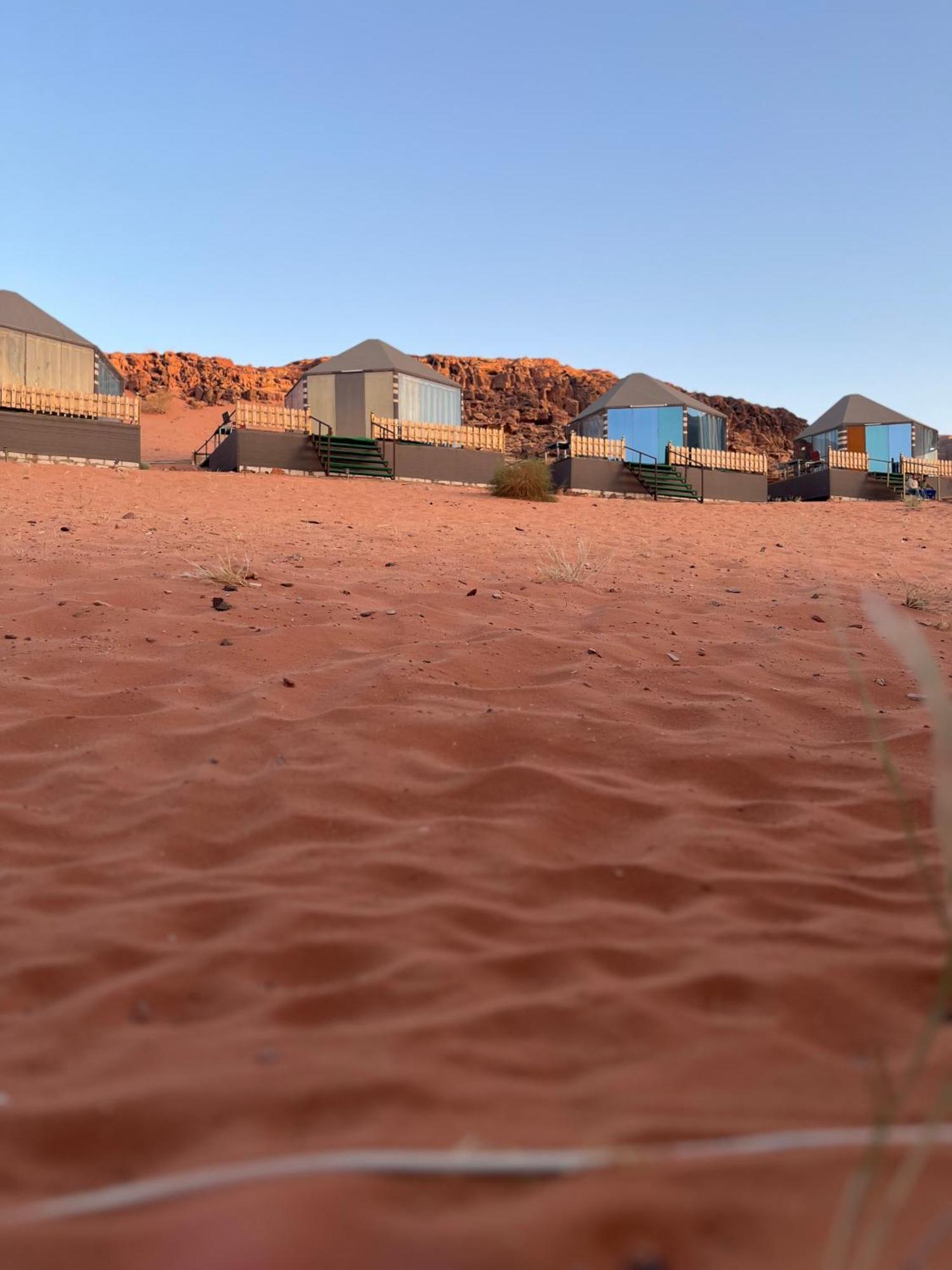 מלון וואדי רם Al Raha Luxury Camp מראה חיצוני תמונה