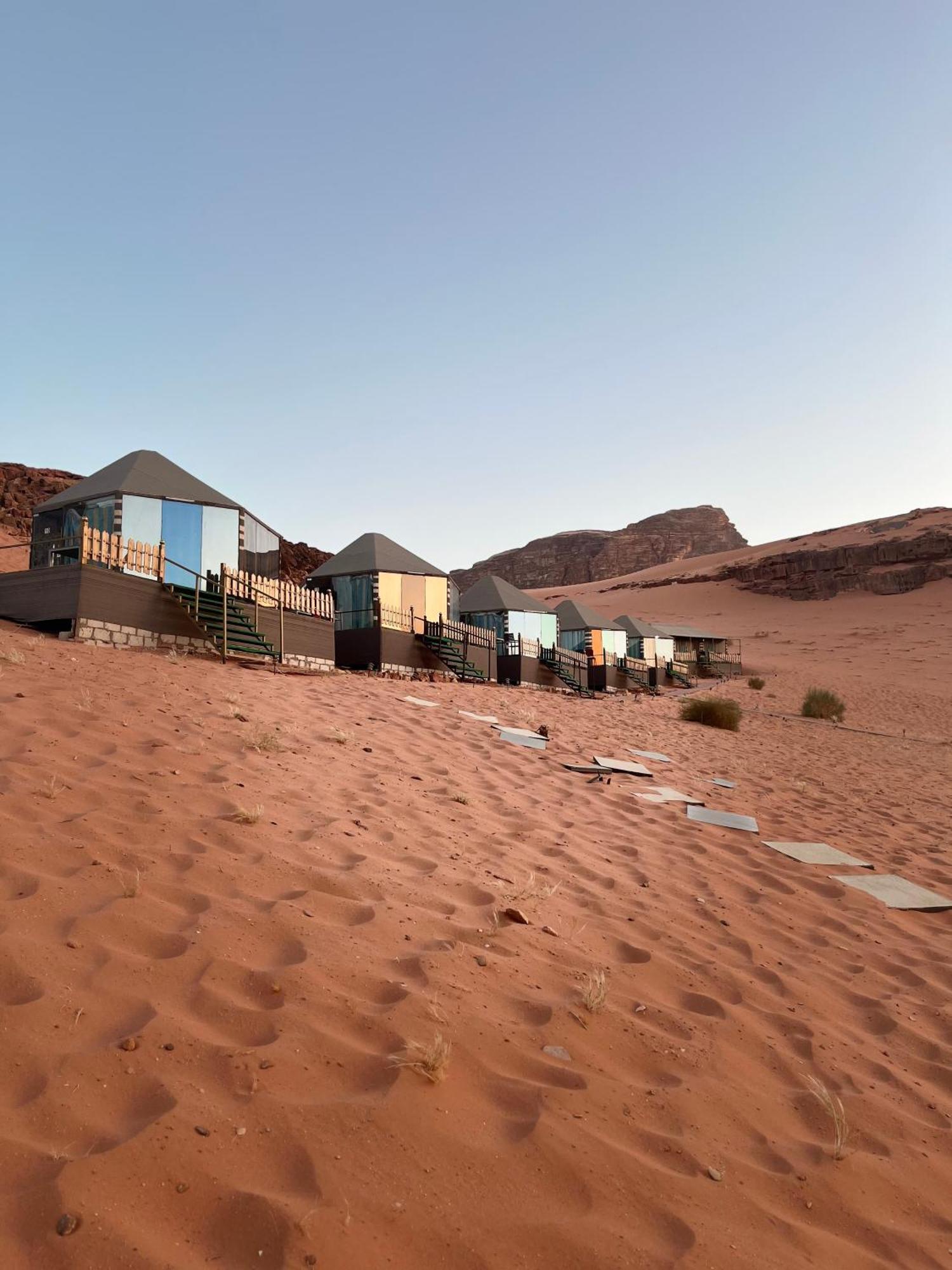 מלון וואדי רם Al Raha Luxury Camp מראה חיצוני תמונה